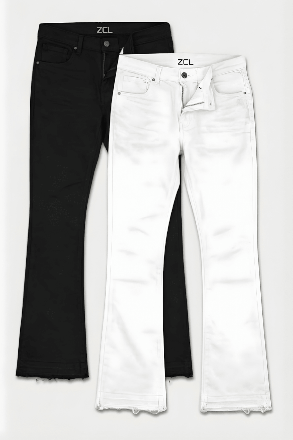 Vortex Stacked Denim Black and White (Bundle)