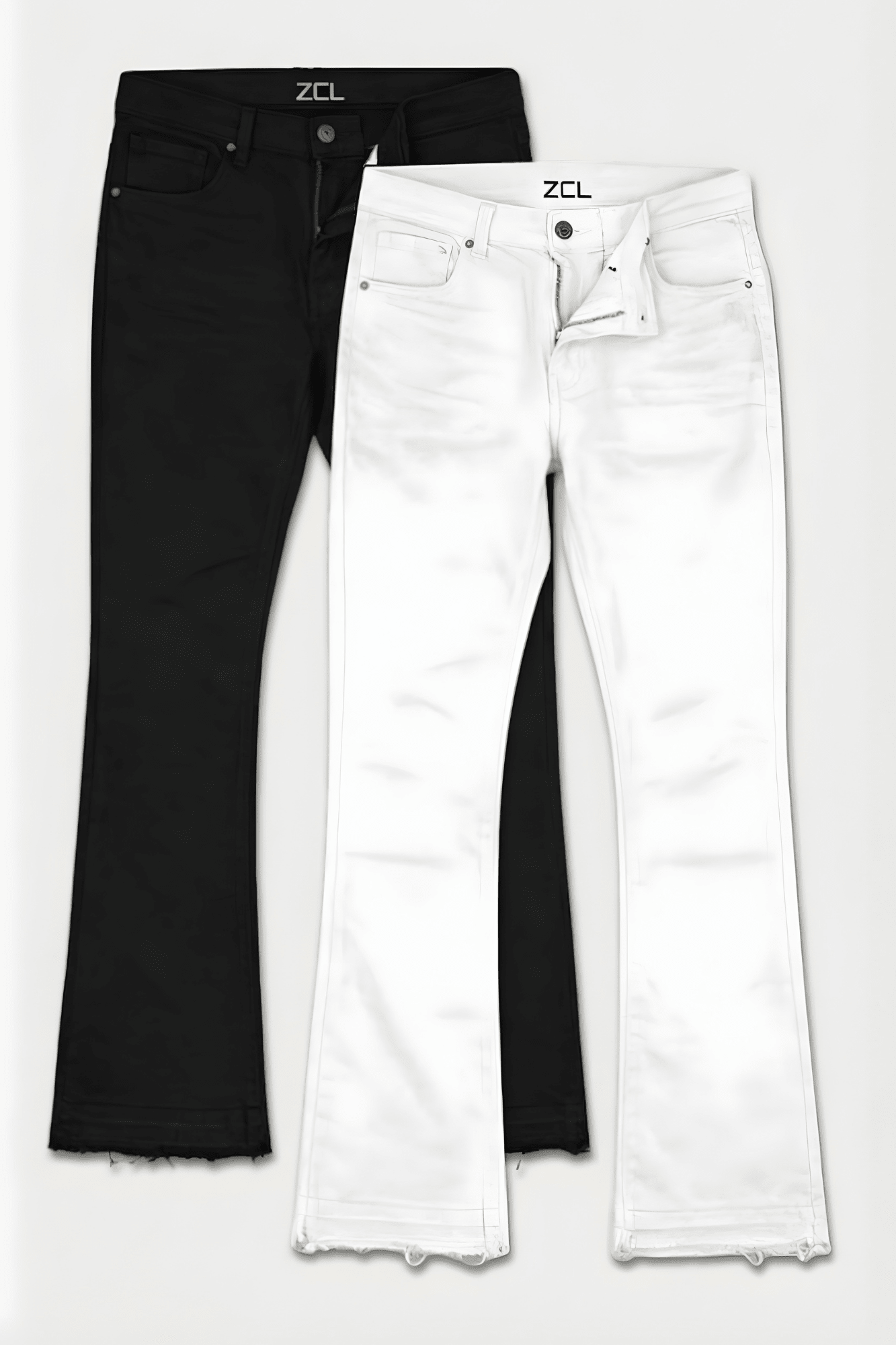 Vortex Stacked Denim Black and White (Bundle)