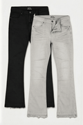Vortex Stacked Denim Black & Grey (Bundle)