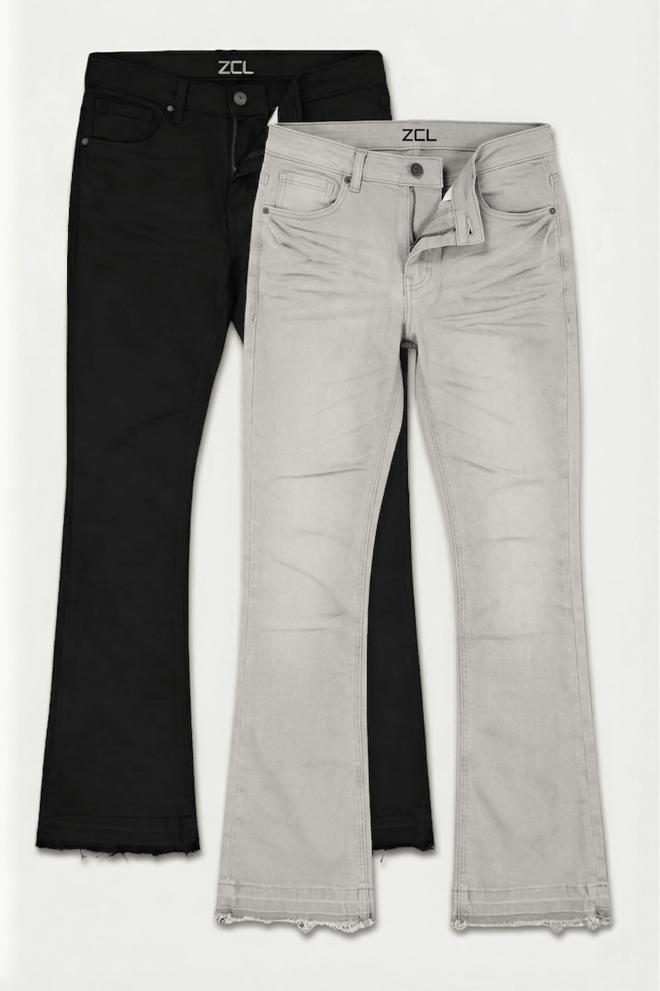 Vortex Stacked Denim Black & Grey (Bundle)