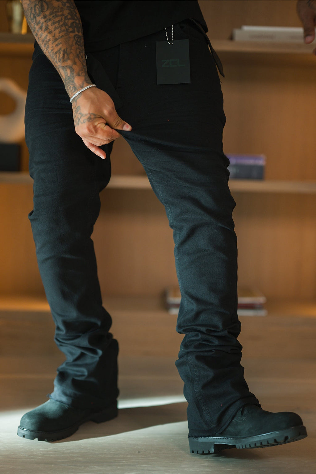 Vortex Stacked Denim Black & Grey (Bundle)